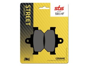 581HF keramické brzdové destičky SBS pro motocykly