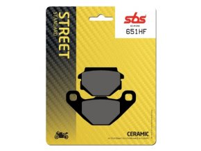 651HF keramické brzdové destičky SBS pro motocykly