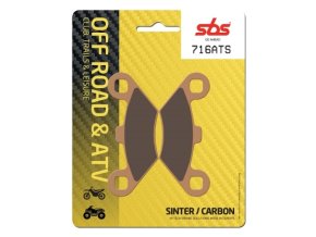 716ATS sintrované brzdové destičky SBS