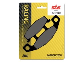 597RQ Carbon Tech závodní brzdové destičky SBS