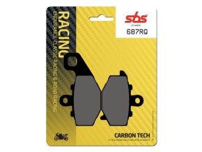 687RQ Carbon Tech závodní brzdové destičky SBS