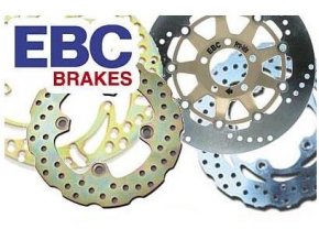 Brzdový kotouč EBC FSD005CBLK černá/chrom