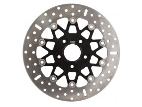 Brzdový kotouč EBC RSD015BLK černá/chrom