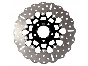 Brzdový kotouč EBC RSD017CBLK černá/chrom