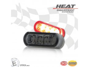 Led zadní a brzdové světlo Heat