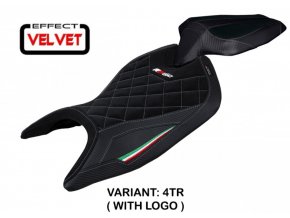 rivestimento sella compatibile aprilia rs 660 21 22 modello mamba velvet