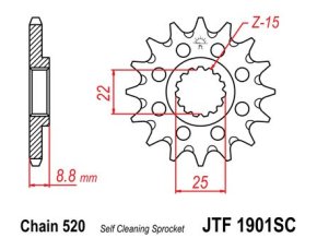retezove kolecko 14 zubu 520 self cleaning lightweight 406041daf14a5bc75b3a98a159296ab2 pCrypt