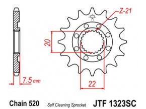 retezove kolecko 14 zubu 520 self cleaning lightweight fdafbfeab2096cd022a3fd1773745e03 pCrypt