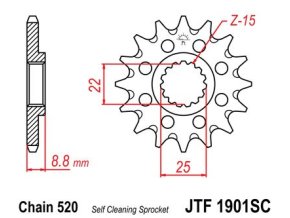 retezove kolecko 15 zubu 520 self cleaning lightweight d2dcff891a00e1b82bc8fc07b7e786fe pCrypt