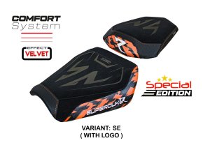 potah sedla KTM 1390 Super Duke R (24-25) Stripes special velvet comfort model