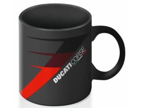 Keramický hrnek Ducati Corse Black matt