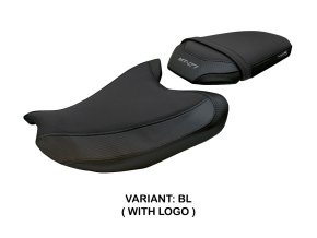 Potah sedla Yamaha MT-07 (25-26) model Fukaya (potah sedla s logem BL (black))