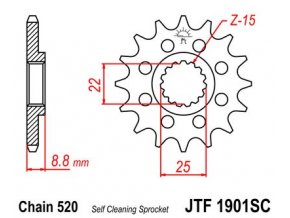 retezove kolecko 16 zubu 520 self cleaning lightweight f726af4478b1d0b269e64fe93d1609ab pCrypt