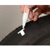 Popisovač fixa na pneumatiky