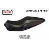 Potah sedla Ducati Monster 821 / 1200 (14-16) Andorra Velvet comfort  model