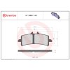 07BB3796 OEM přední brzdové destičky Brembo