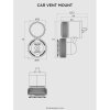 imgi 59 quad lock vent car mount drzak telefonu do auta do ventilacni mrizky qlm vnt