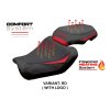 Vyhřívaný potah sedla Yamaha Tracer 9 / 9 GT (25-26) model Ness Heating Comfort (potah sedla s logem RD (red))