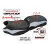 Kompletní vyhřívané sedlo BMW R 1250 GS 19-23 Paphos Comfort snížené (potah sedla s logem SL (silver))