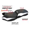 Kompletní vyhřívané sedlo BMW R 1200 GS 13-18 Mainz Comfort snížené (potah sedla s logem WH (white))