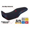 Potah sedla Honda Transalp 750 (23-25) model Malmo Ultragrip (potah sedla bez loga 1BL (black))