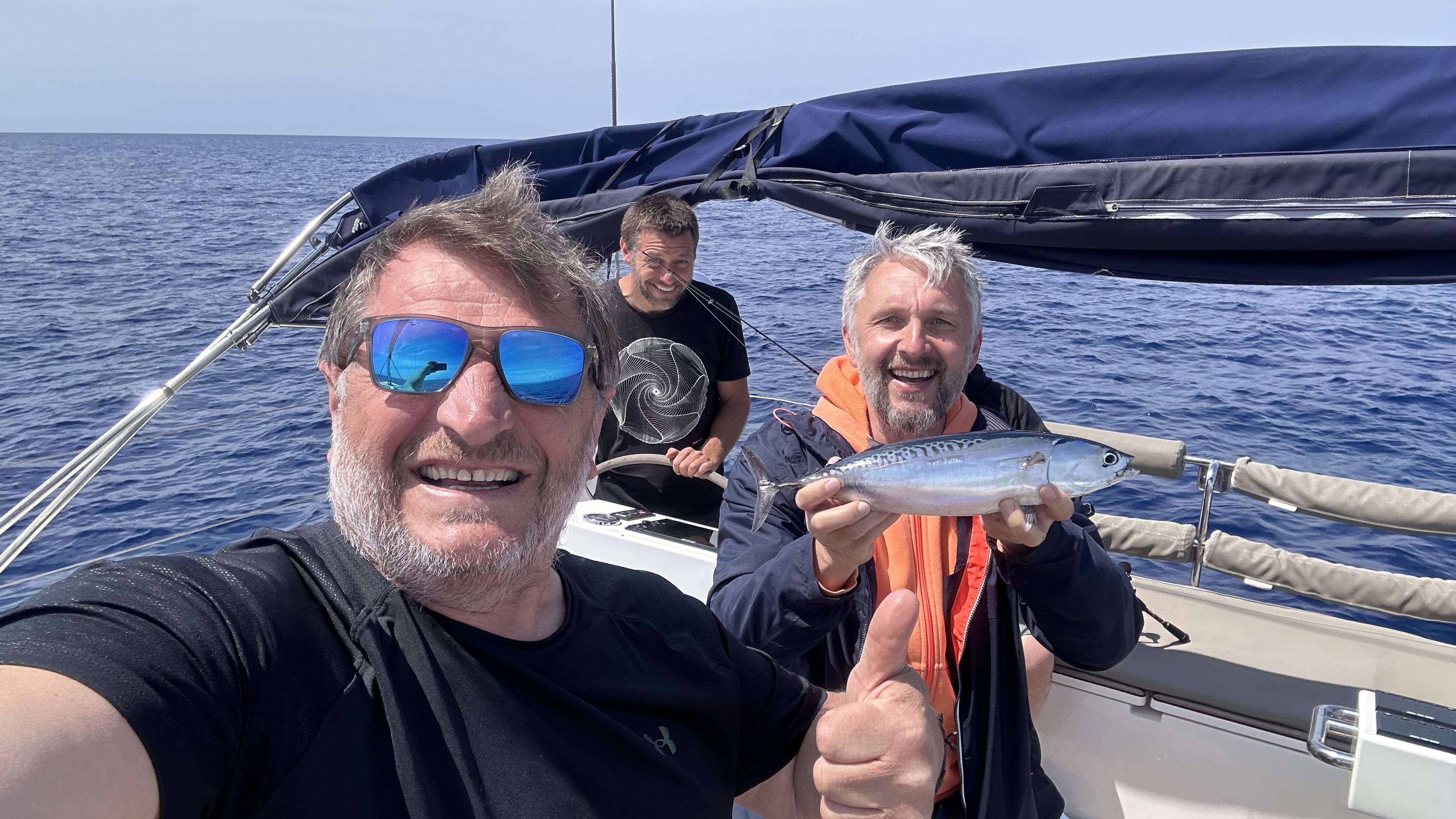 Chorvatsko trolling z plachetnice