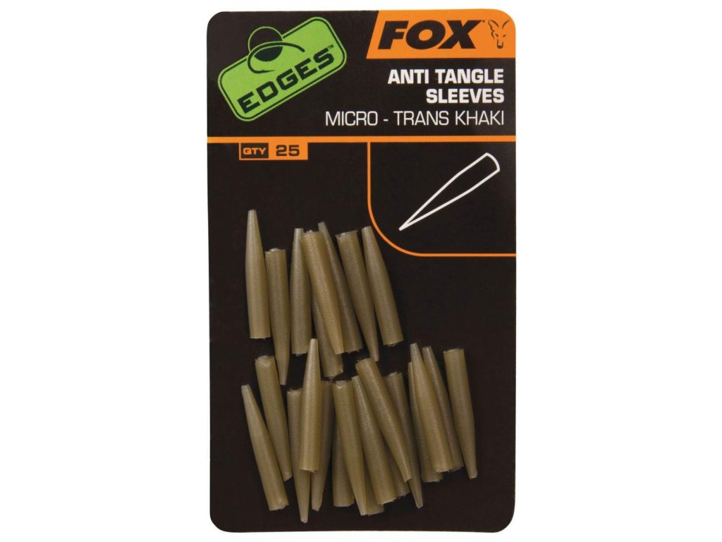 FOX Edges Anti Tangle Sleeves Micro 25ks