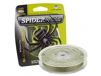 SPIDERWIRE Pletená Šňůra Stealth Braid 270m Glow Vis Green