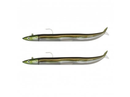 FIIISH Crazy Sand Eel 120 Double Combo Extra Deep 12cm 15g Khaki