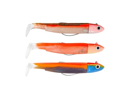 FIIISH Black Minnow Maxi Combo Off Shore 12cm 25g Candy Green/FluoOrange/Sunrise