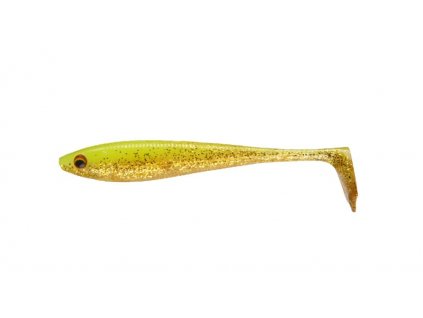 DAIWA Gumová Nástraha Tournament Duckfin Shad 13cm UV Chartreuse