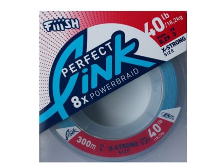 FIIISH Pletená Šňůra Perfect Link Powerbraid X-Strong 300m 0,29mm 18,2kg