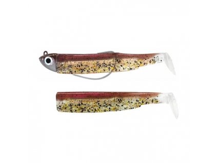 FIIISH Black Minnow Combo Shore 9cm 5g Wine Glitter/Wine Glitter body