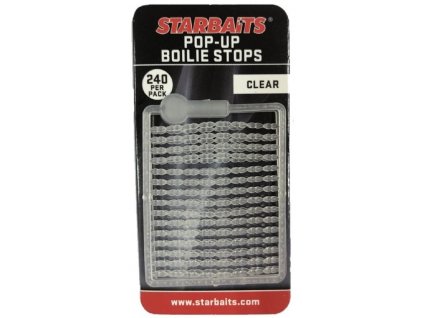 STARBAIT Bait Stopper Pop UP Fluo Clear 240ks