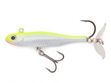 NORIES Wrapping Minnow 5,6cm Pearl Chartreuse