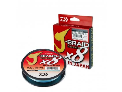 Daiwa J-Braid Grand X8 0,06mm 135m island Blue