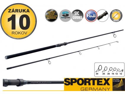 Kaprařský prut SPORTEX Purista XTF Stalker 2-díl 300cm / 2,75LB