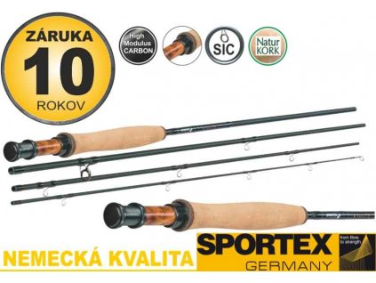 Muškařské pruty SPORTEX Kyan Fly 4-díl 270cm / aftma 6