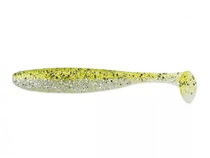 KEITECH Gumová Nástraha Easy Shiner 3,5" 8,9cm 3,9g Chartreuse Ice Shad