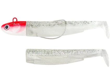 Fiiish Combo X Deep 20g  Glittery White+ Glittery White+Red JIghead 9cm