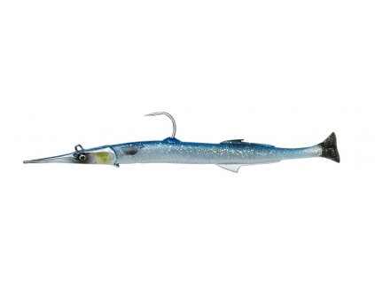 SAVAGE GEAR Gumová Nástraha 3D Needlefish Pulsetail 2+1 30cm 105g Blue Silver