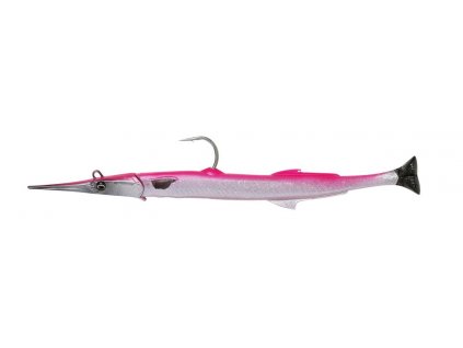 SAVAGE GEAR Gumová Nástraha 3D Needlefish Pulsetail 2+1 23cm 55g Pink Silver