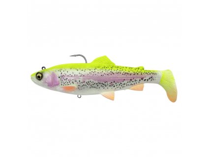 SAVAGE GEAR Gumová Nástraha 4D Rattle Trout 12,5cm 35g Lemon Trout
