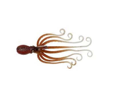 SAVAGE GEAR Gumová Nástraha 3D Octopus 70g 15cm Brown Glow