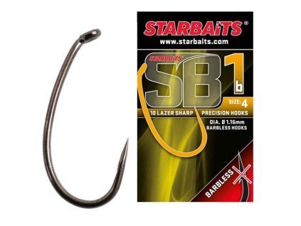 STARBAITS SB 1 háček bez protihrotu