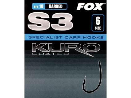 FOX S3 Series Size 6 Barbless