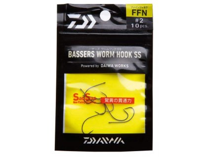 DAIWA Bassers Worm Hook FFN 4