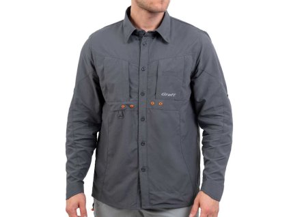 GRAFF Shirt 807-KO-CL-2 with UPF50 Sun Protection Medium