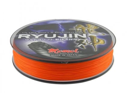 MOMOI Pletená Šňůra Ryujin Orange 300m