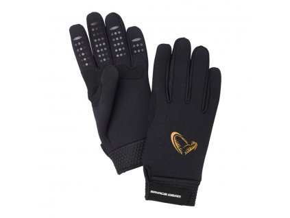 SAVAGE GEAR Neoprene Stretch Glove Black M
